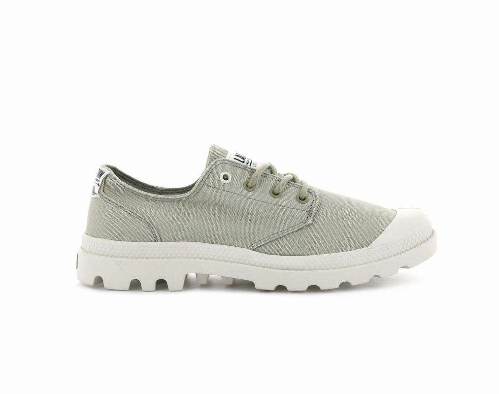 Zapatos Palladium Pampa Ox Organic Hombre - Verde Claro ||RNZA-94637||